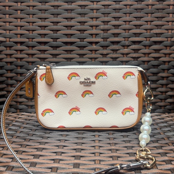 Coach | Bags | Coach Nolita 9 With Rainbow Print Cj657 With Extender ...
